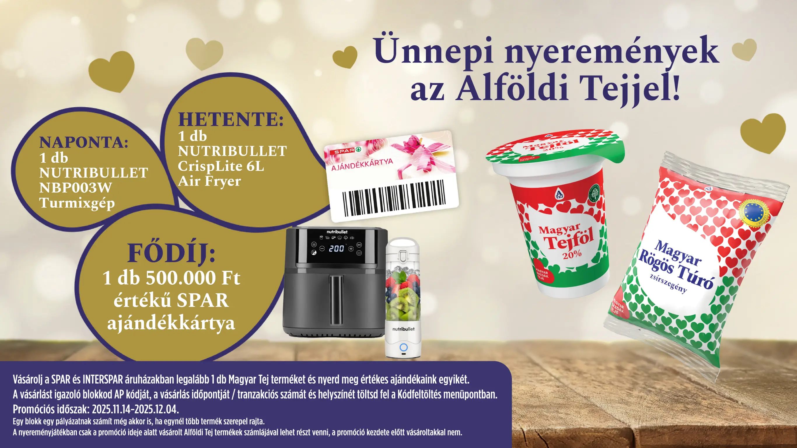 A promóció plakátképe.