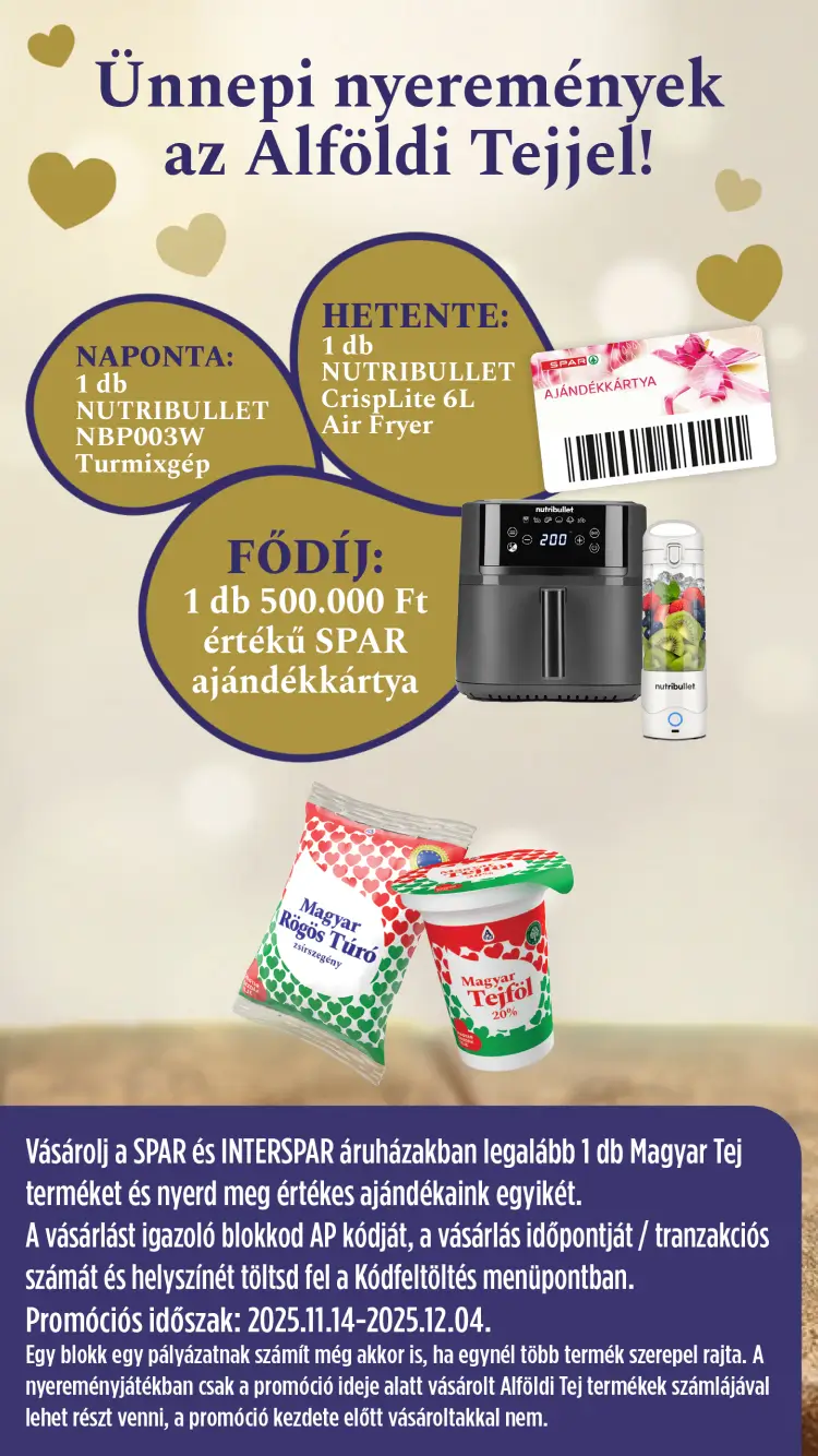 A promóció plakátképe.